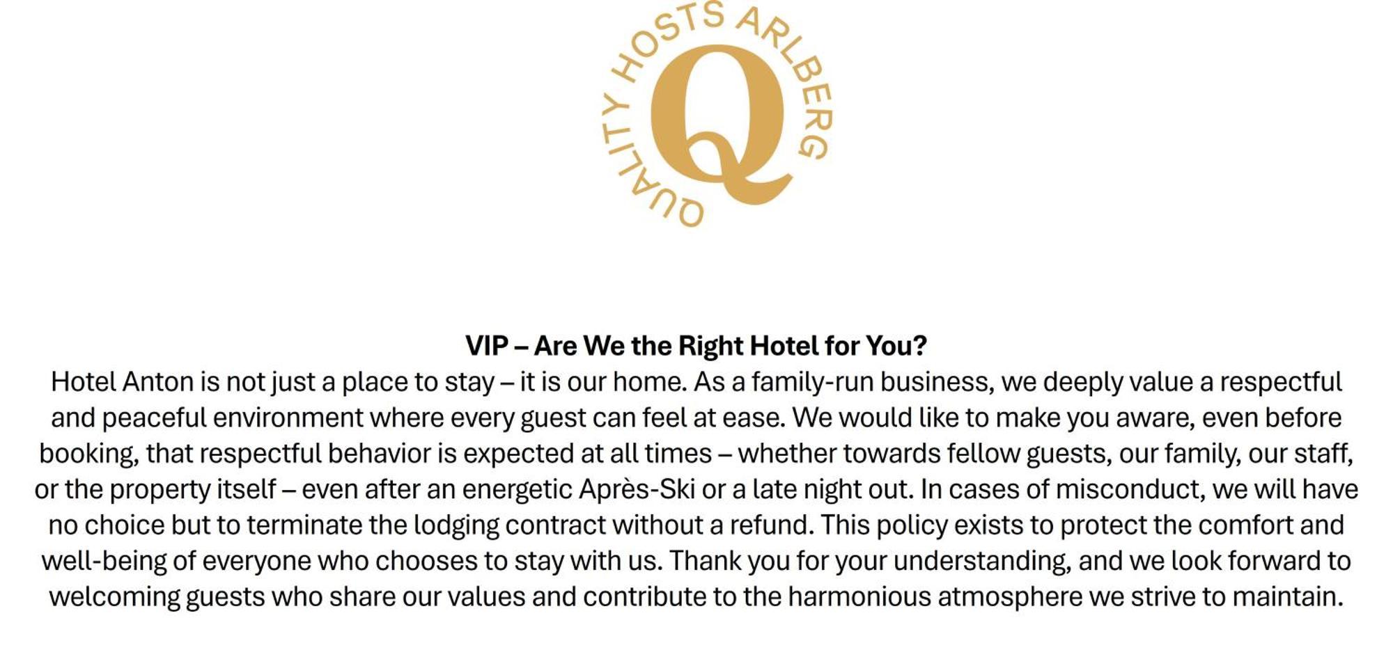 Quality Hosts Arlberg - Hotel Anton Санкт-Антон-ам-Арльберг Екстер'єр фото